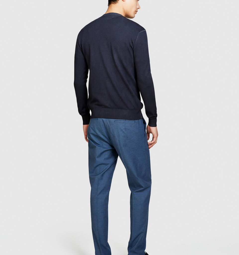 Formal trousers - men's slim fit trousers - Blue | Sisley image number 3